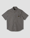 Flannel Shirt - Charcoal Stripe