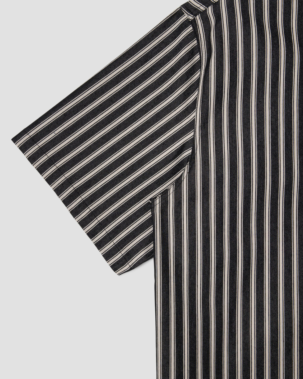 Flannel Shirt - Charcoal Stripe