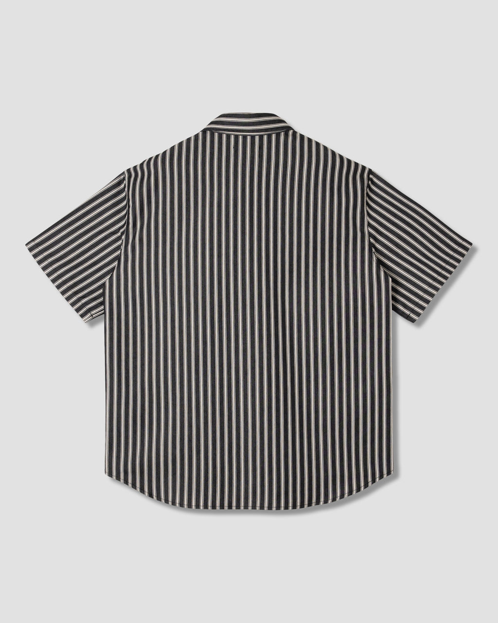 Flannel Shirt - Charcoal Stripe