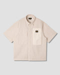Short Sleeve Painter Shirt - Hickory Mix