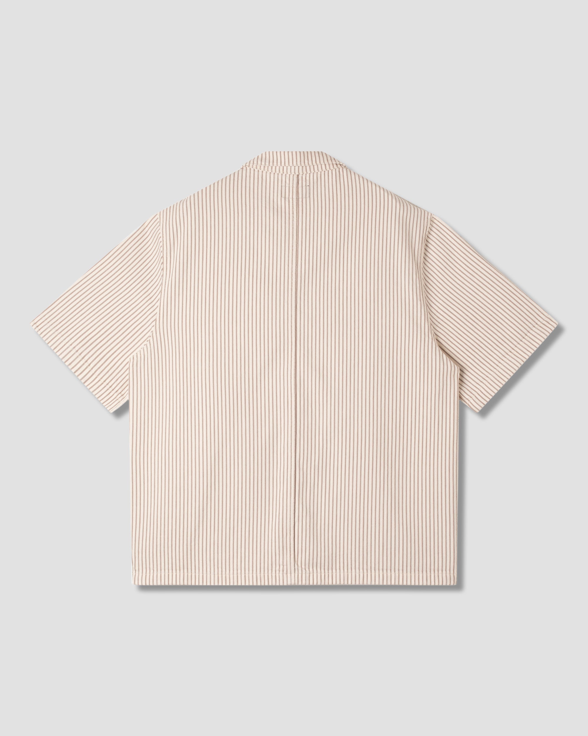 Short Sleeve Painter Shirt - Hickory Mix