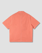 Short Sleeve Painter Shirt - Washed Red