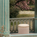 Star Seat Stool - Beige Linen - Sand Glow