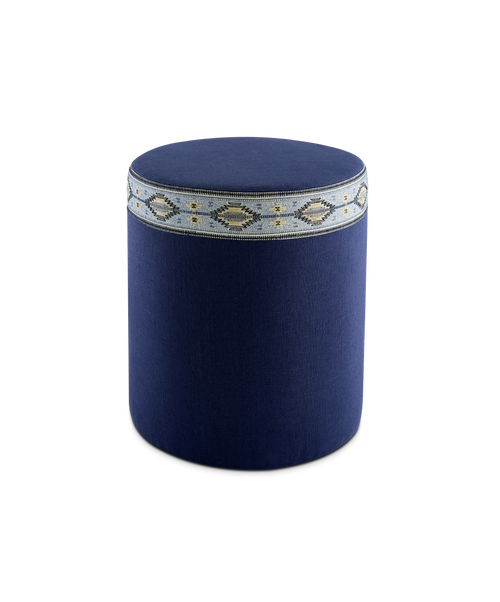 Tabouret Star Seat - Lin Bleu Nuit - Summer Dream