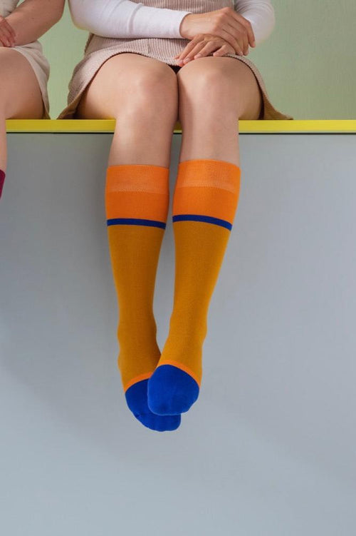 Chaussettes Hautes Colorées