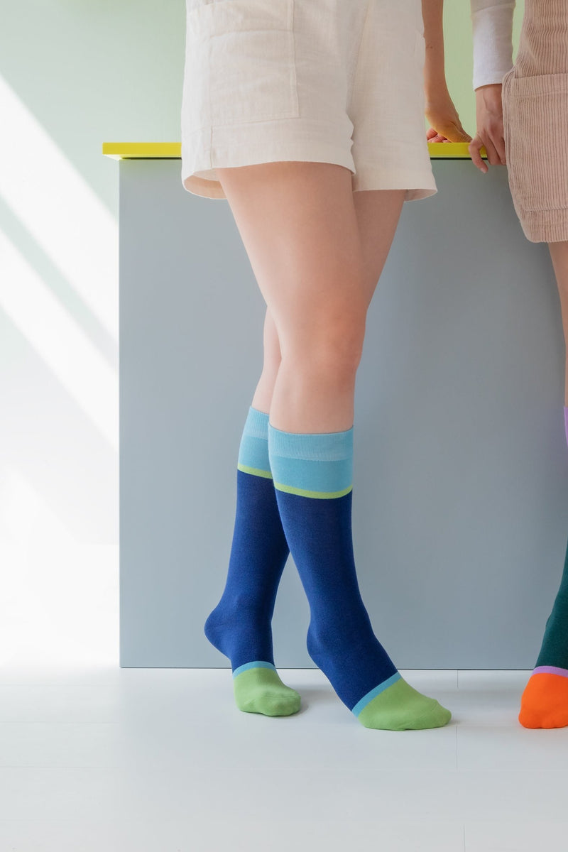 Chaussettes Hautes Colorées