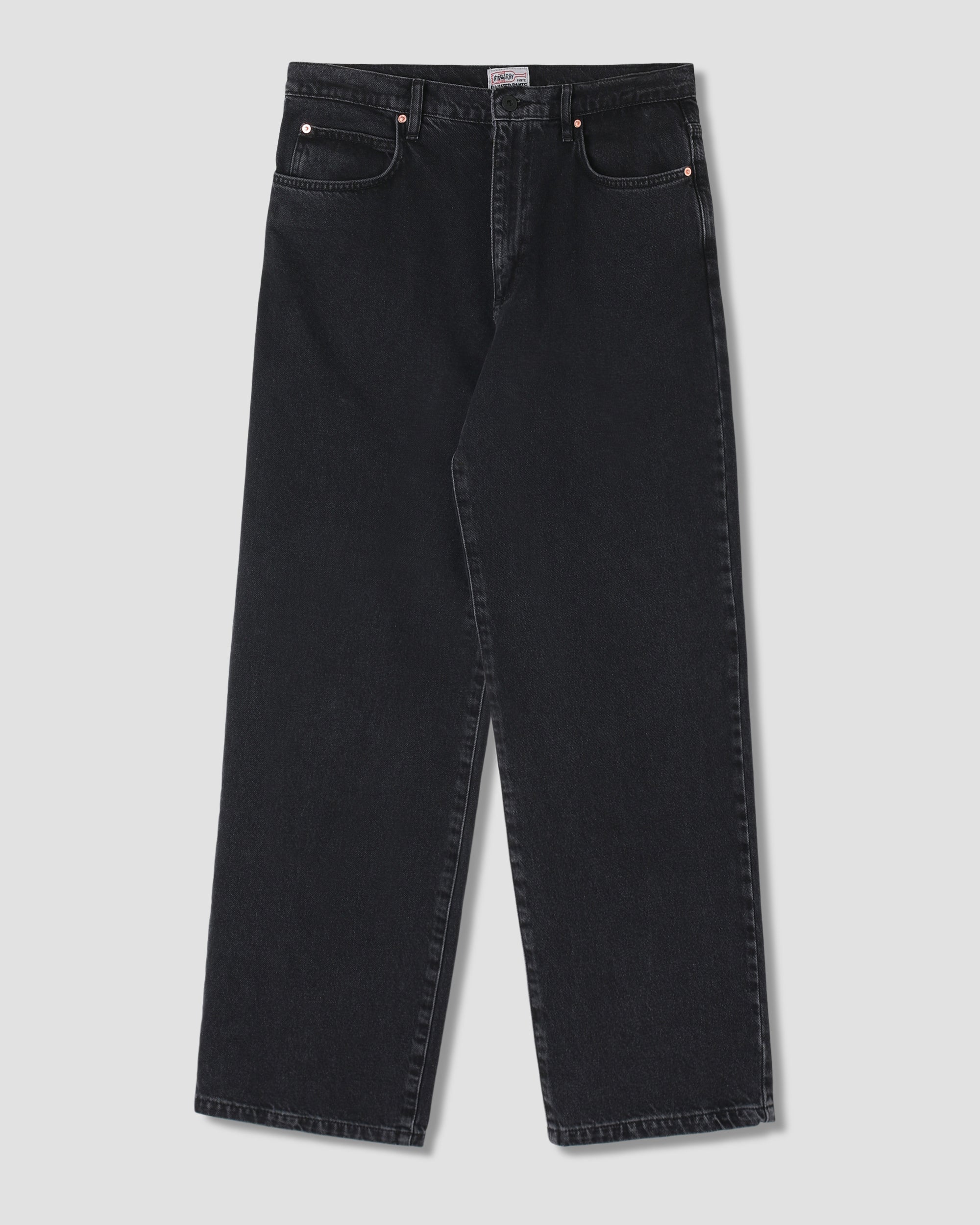 Estándar 5 - Denim negro lavado a la piedra