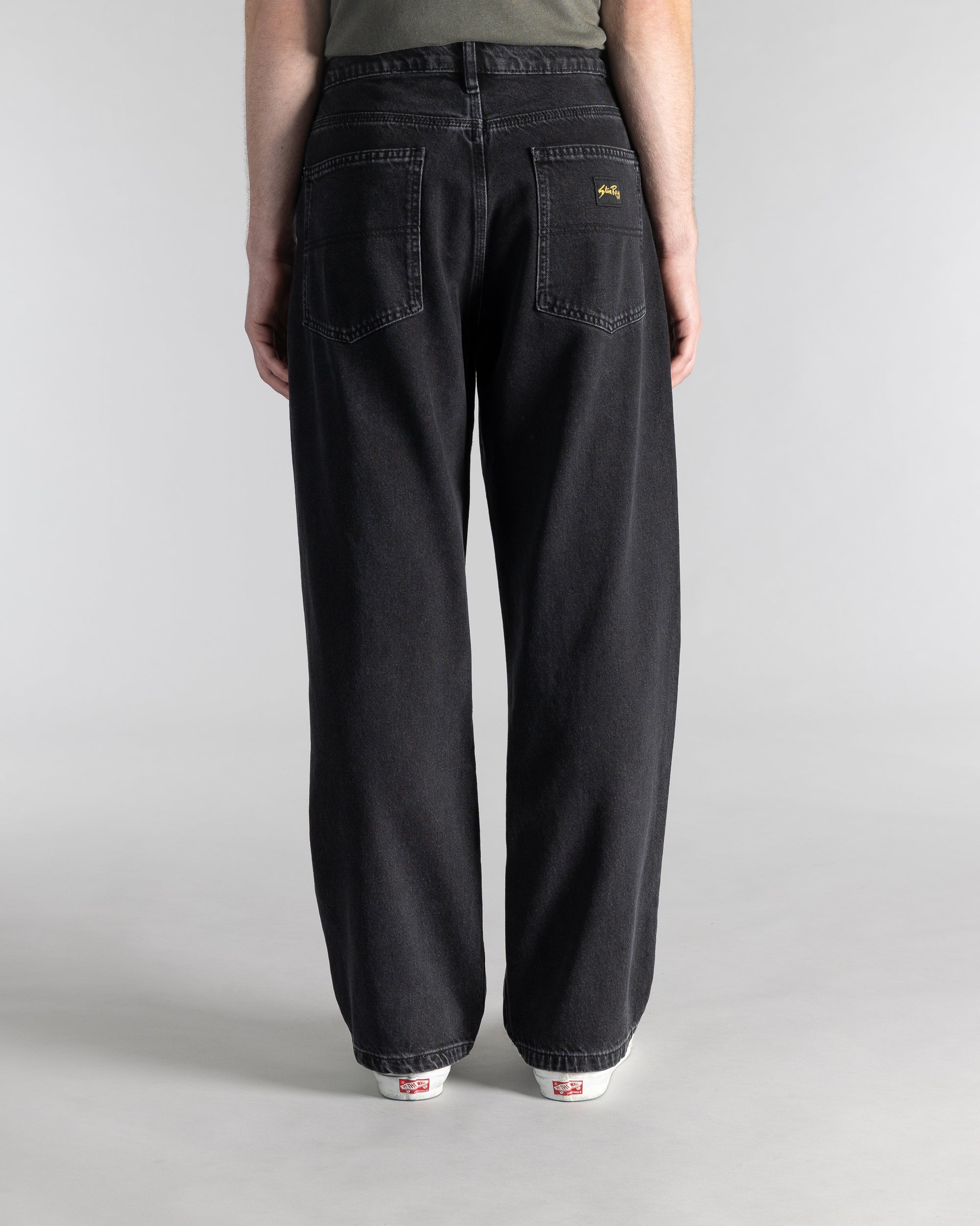 Estándar 5 - Denim negro lavado a la piedra