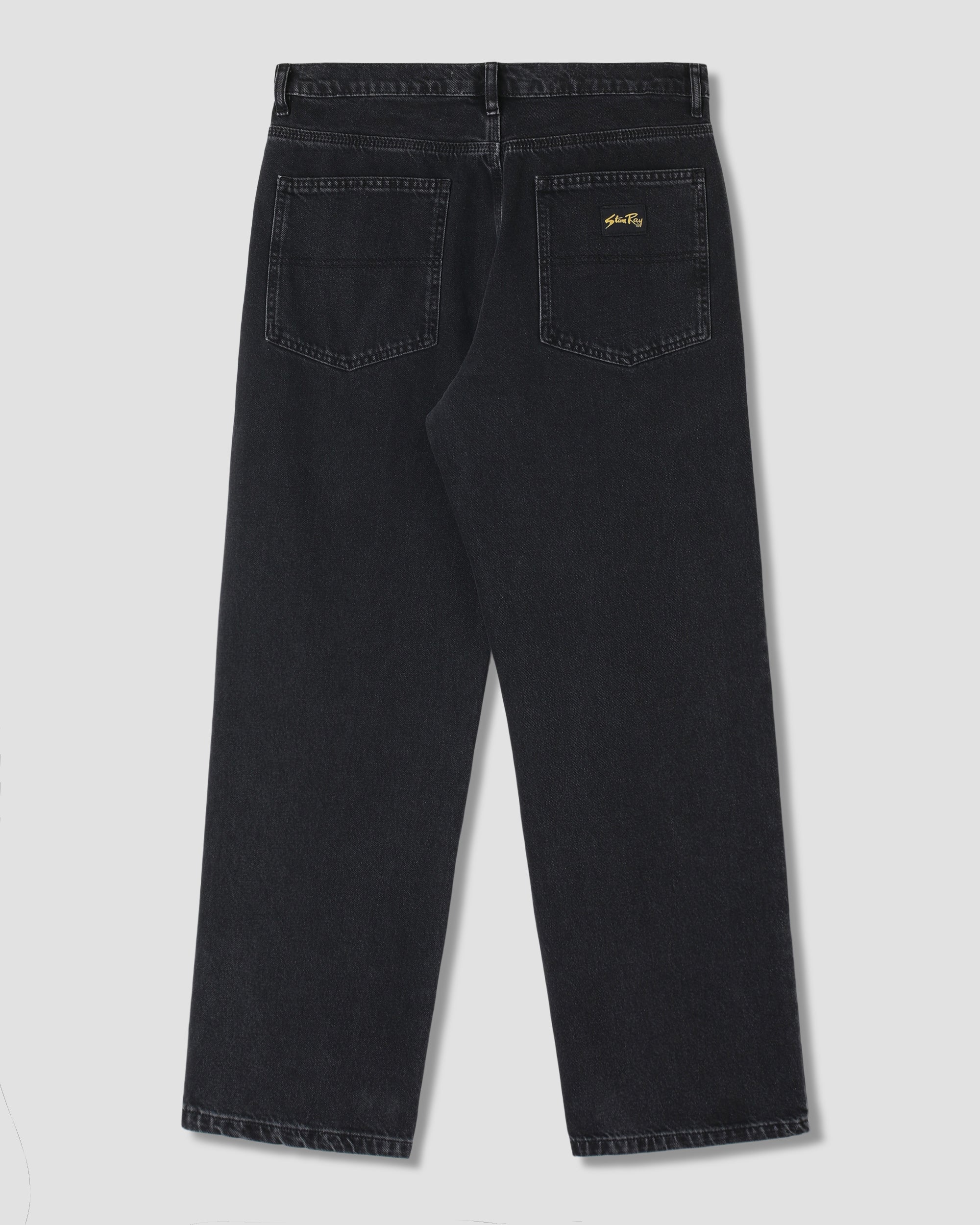 Estándar 5 - Denim negro lavado a la piedra