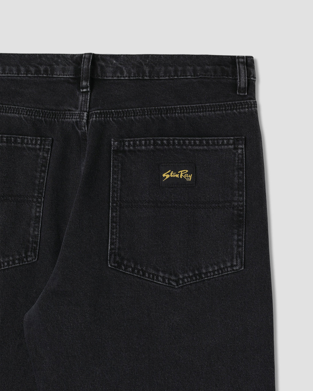 Estándar 5 - Denim negro lavado a la piedra