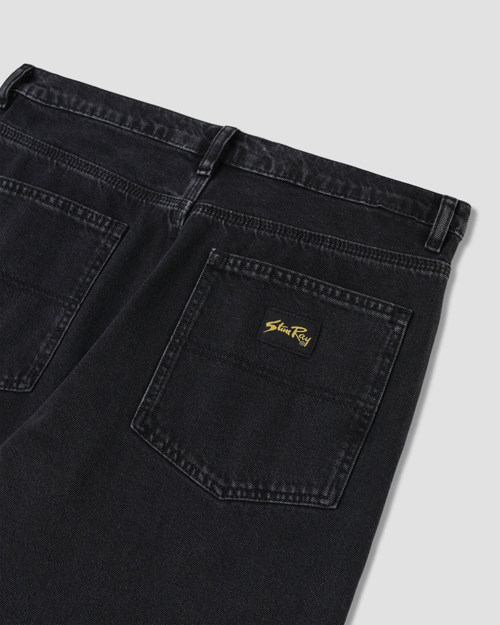 Estándar 5 - Denim negro lavado a la piedra