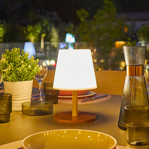 Lampe De Table Solaire - Standy Mini Wood Solar