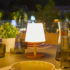 Wood - Lampe De Table Solaire - Bois - Bois
