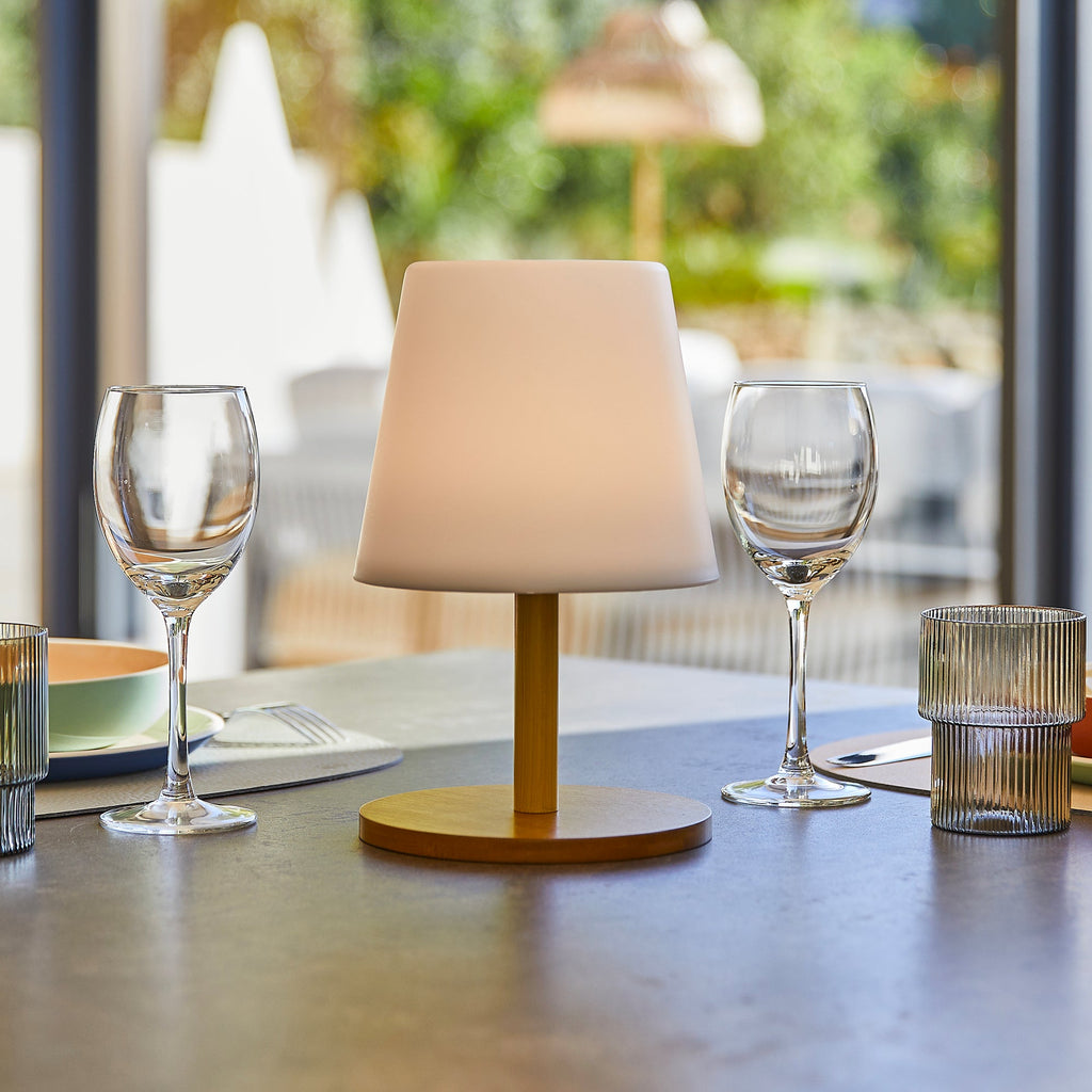 Wood - Wireless Table Lamp - Wood - Wood