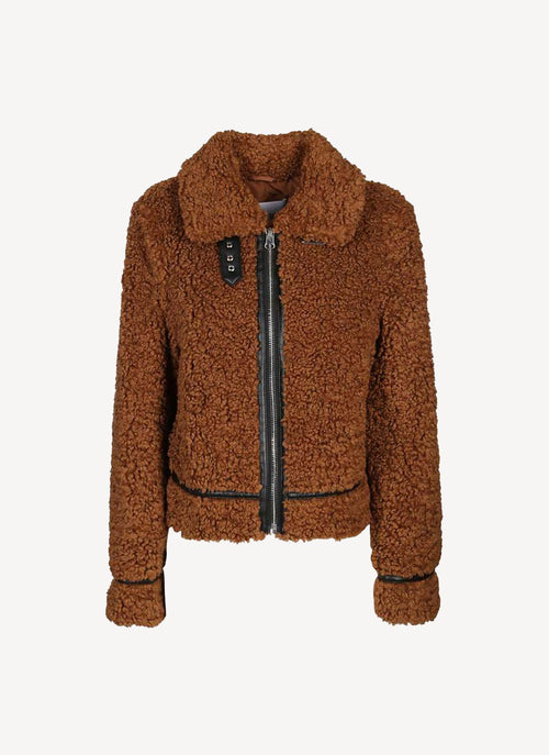 Stand - Veste - Brown - Femme