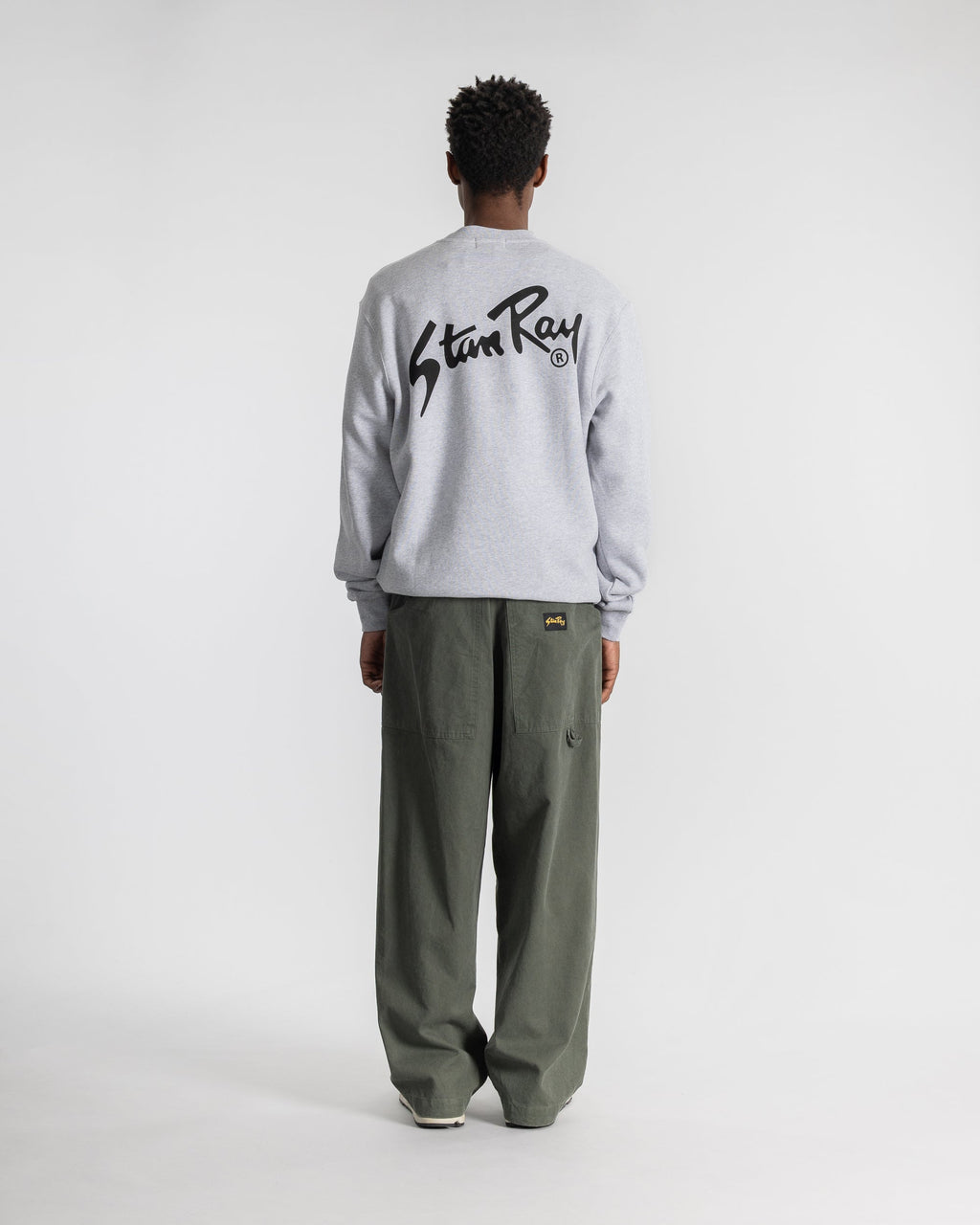Stan OG Crew - Grey Heather