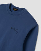 Camiseta Stan OG Crew - Azul marino lavado