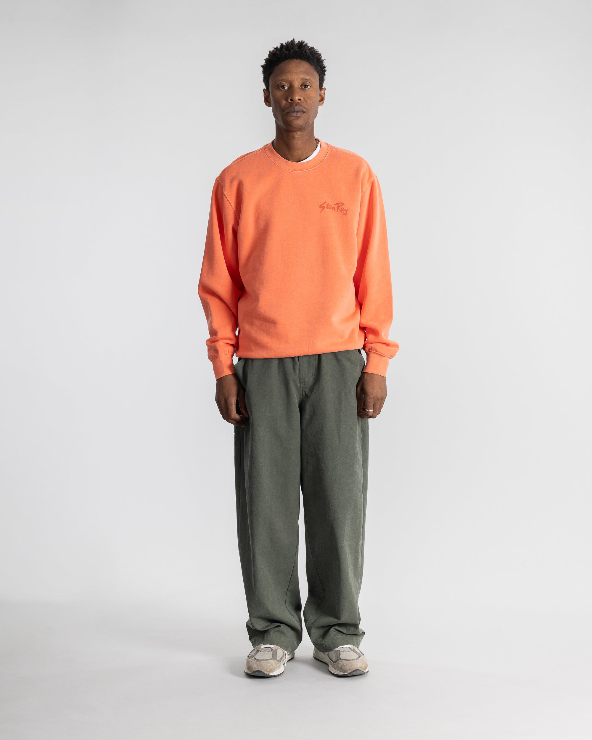 Stan OG Crew - Washed Red