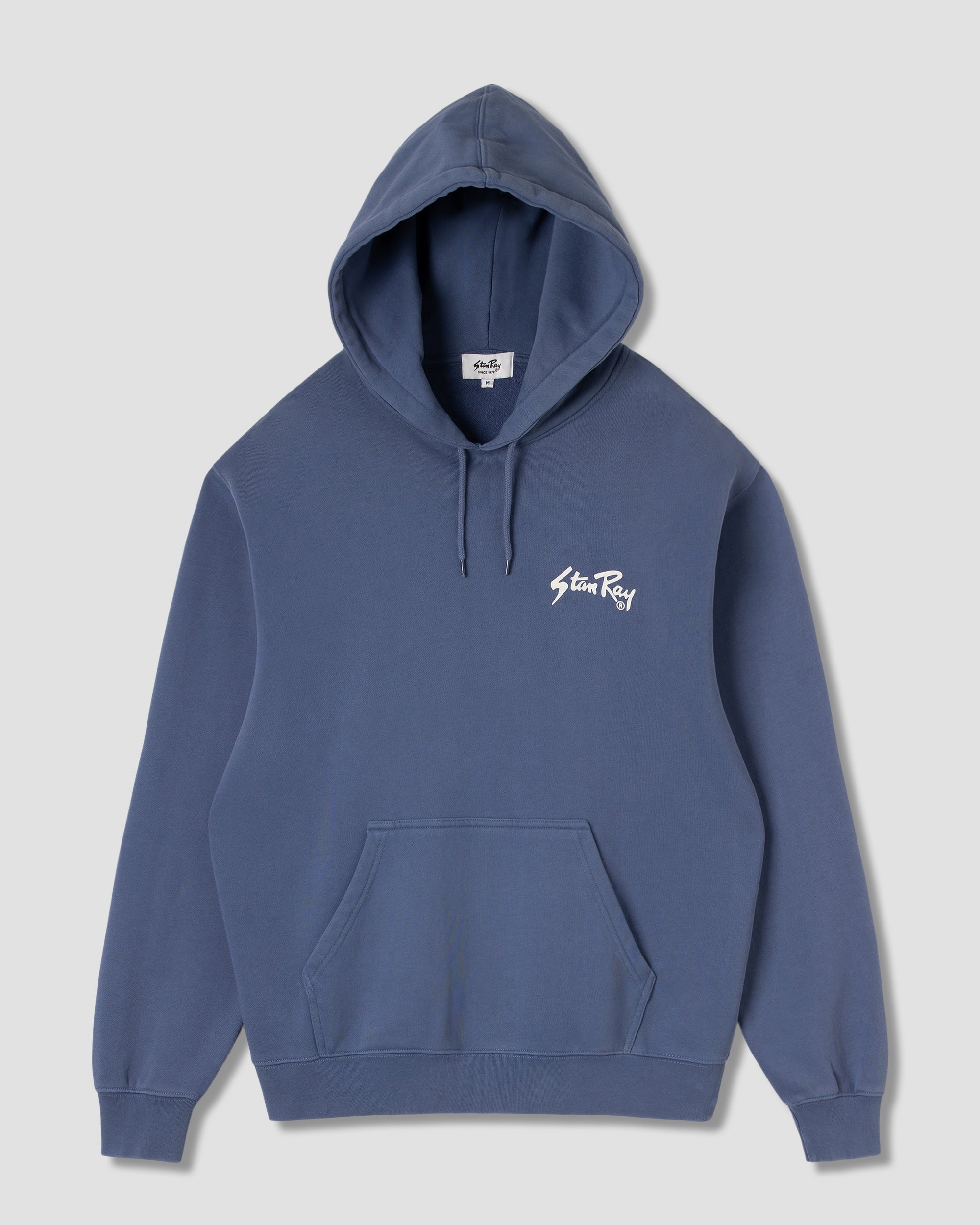 Stan OG Hood - Battle Blue / Natural Print