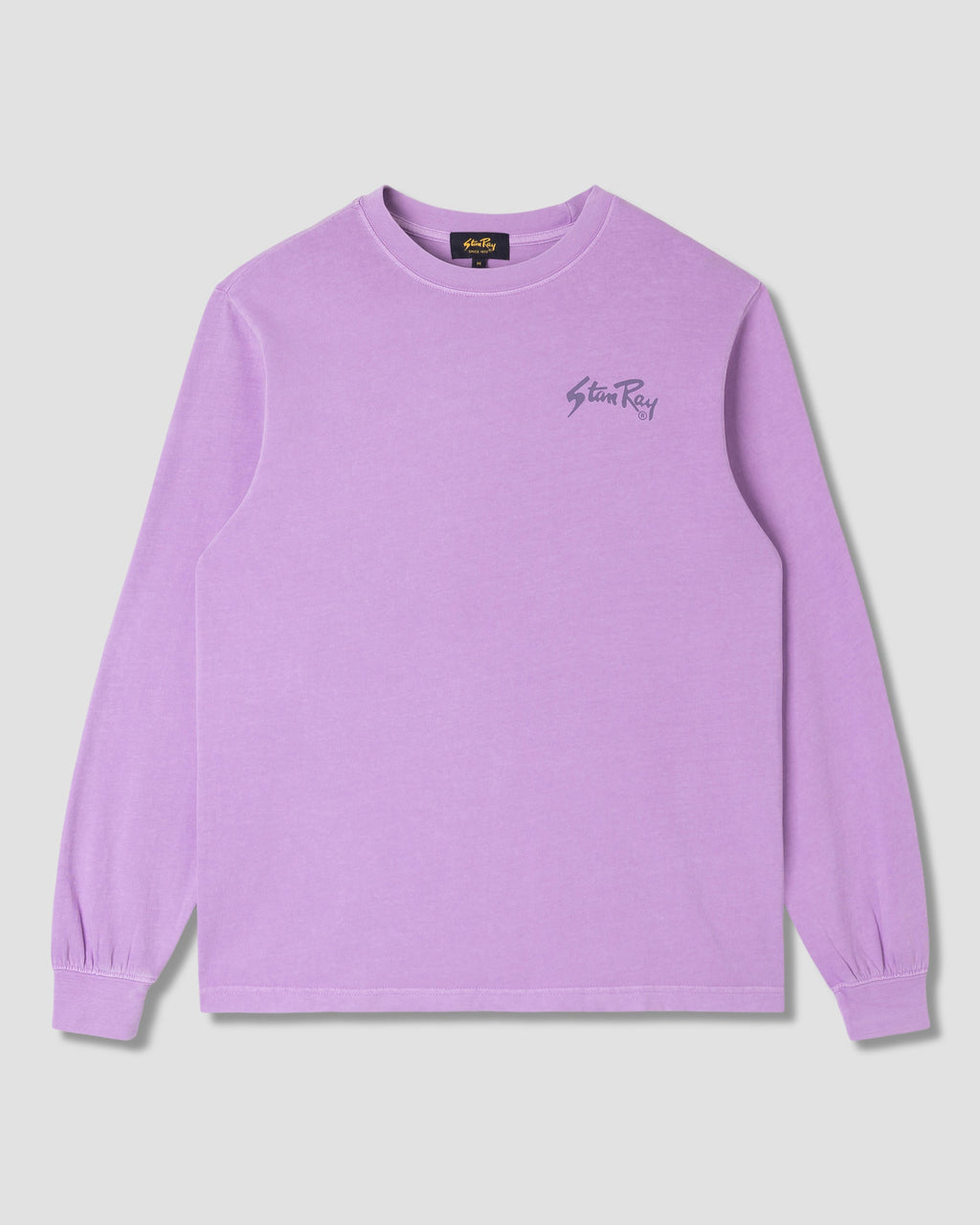 Stan OG Long Sleeve Tee - Washed Lavendar