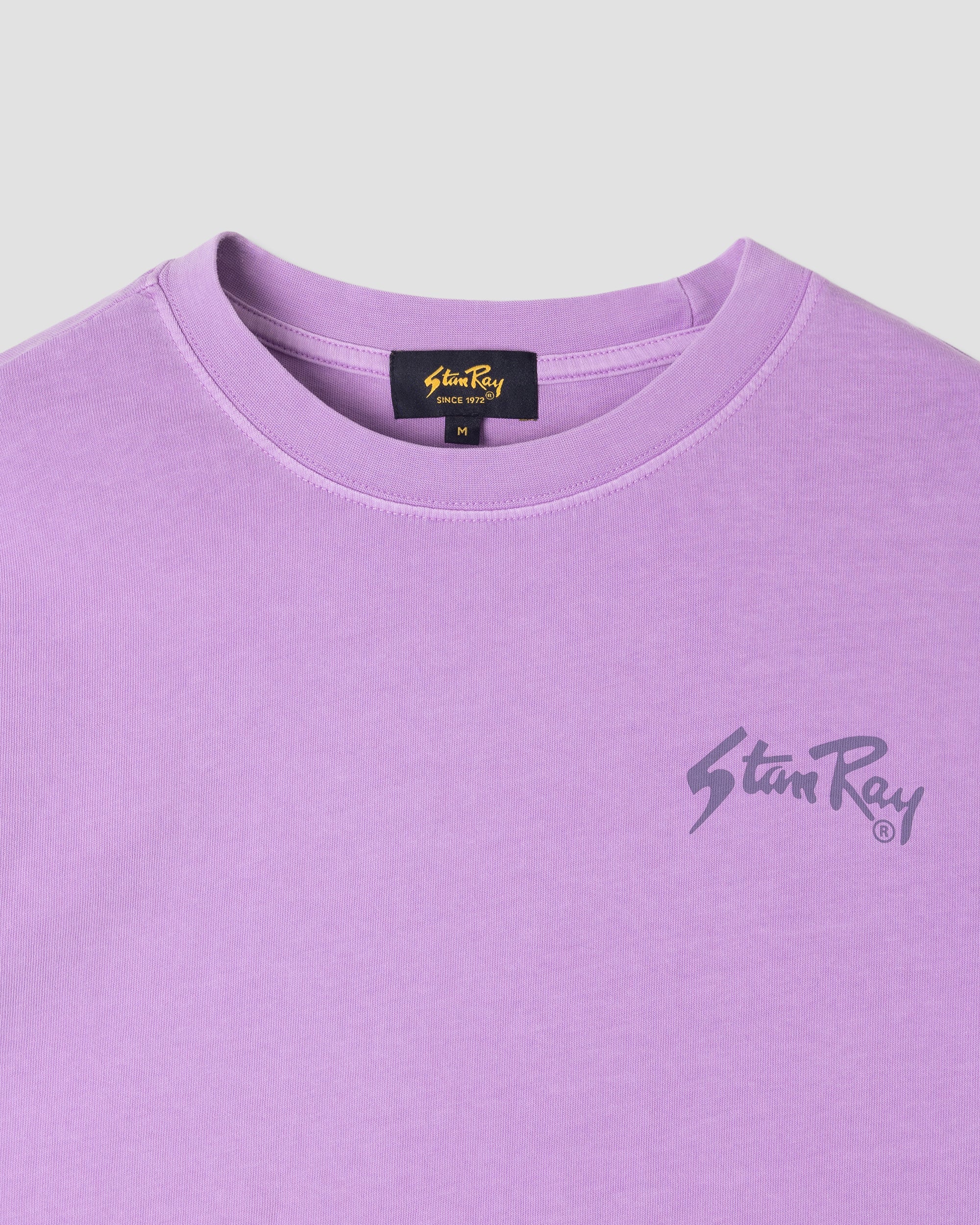 Stan OG Long Sleeve Tee - Washed Lavendar