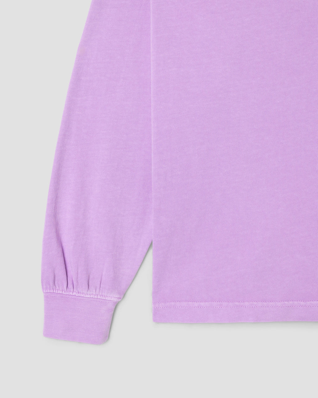Stan OG Long Sleeve Tee - Washed Lavendar