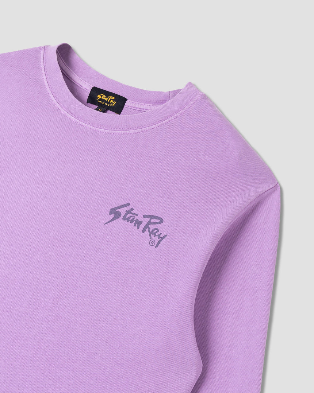 Stan OG Long Sleeve Tee - Washed Lavendar
