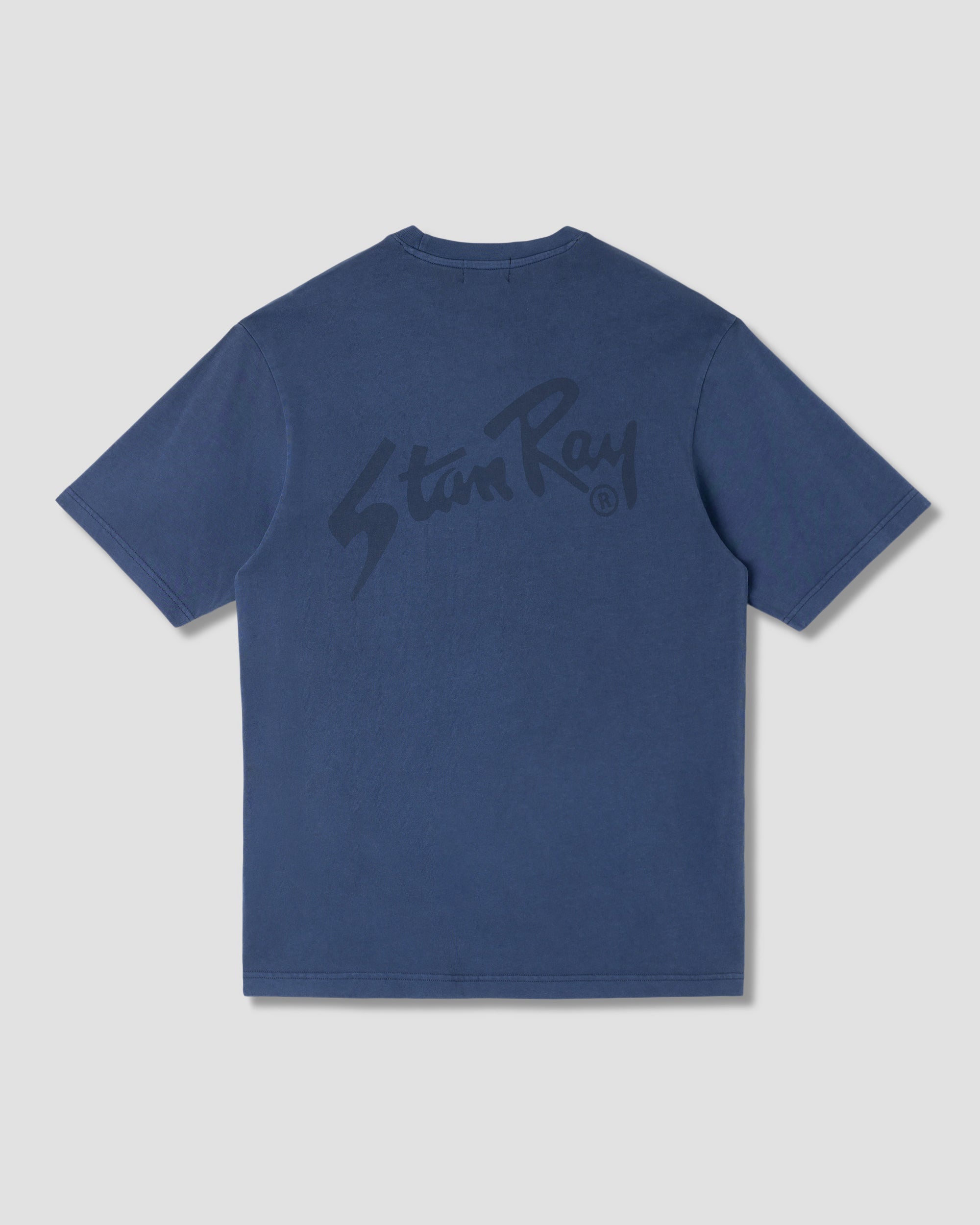 Camiseta Stan OG - Azul marino lavado
