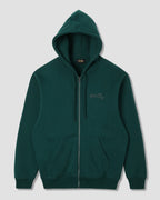 Stan OG Zip Hood - Botanical Green