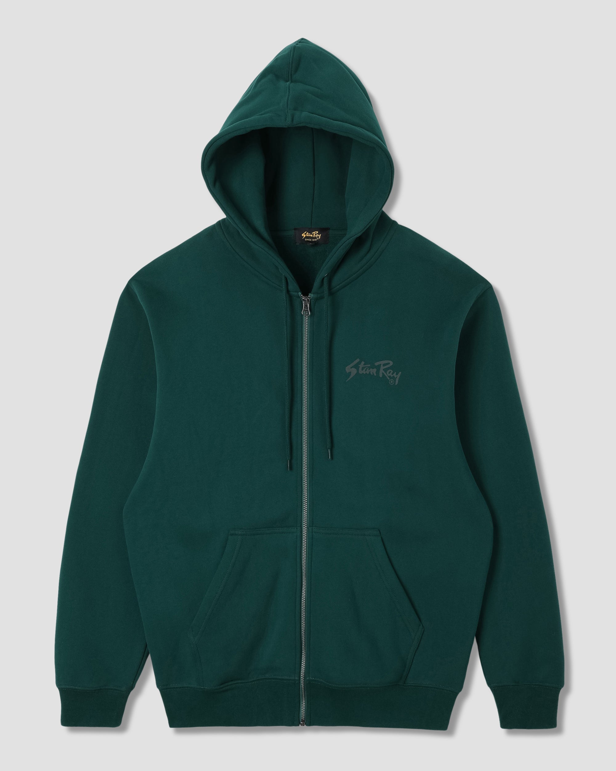 Stan OG Zip Hood - Botanical Green