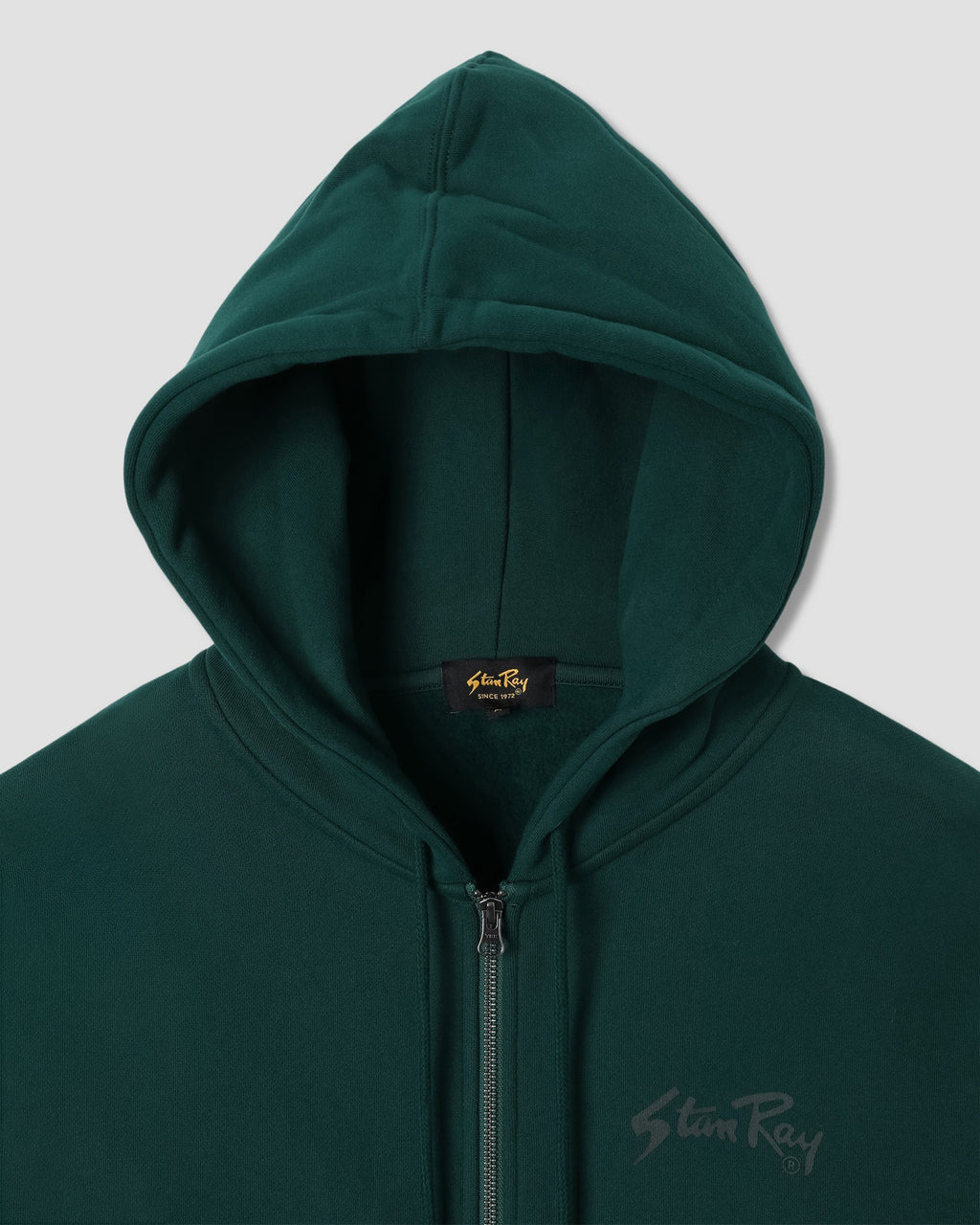 Stan OG Zip Hood - Botanical Green