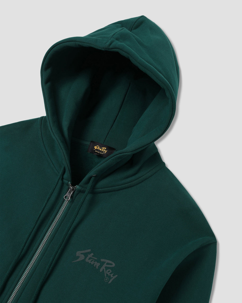 Stan OG Zip Hood - Botanical Green