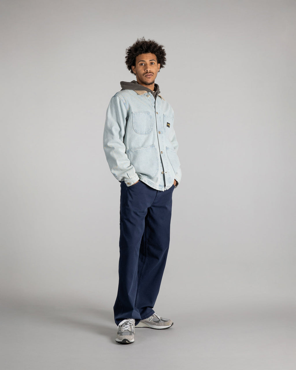 Coverall Jacket - Lite Blue Denim