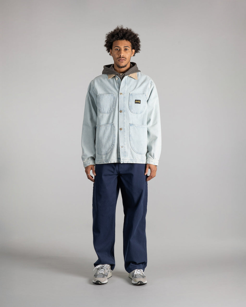 Coverall Jacket - Lite Blue Denim