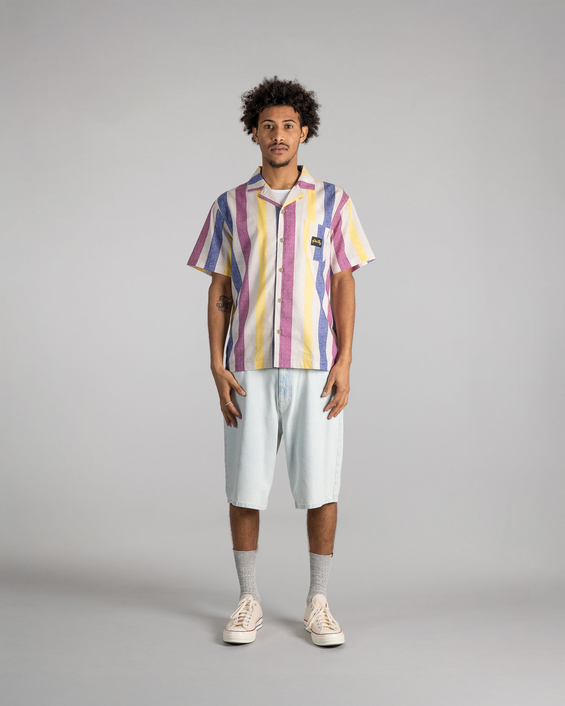 Tour Shirt - Multi Stripe
