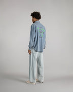 Western Shirt - Stonewashed Denim