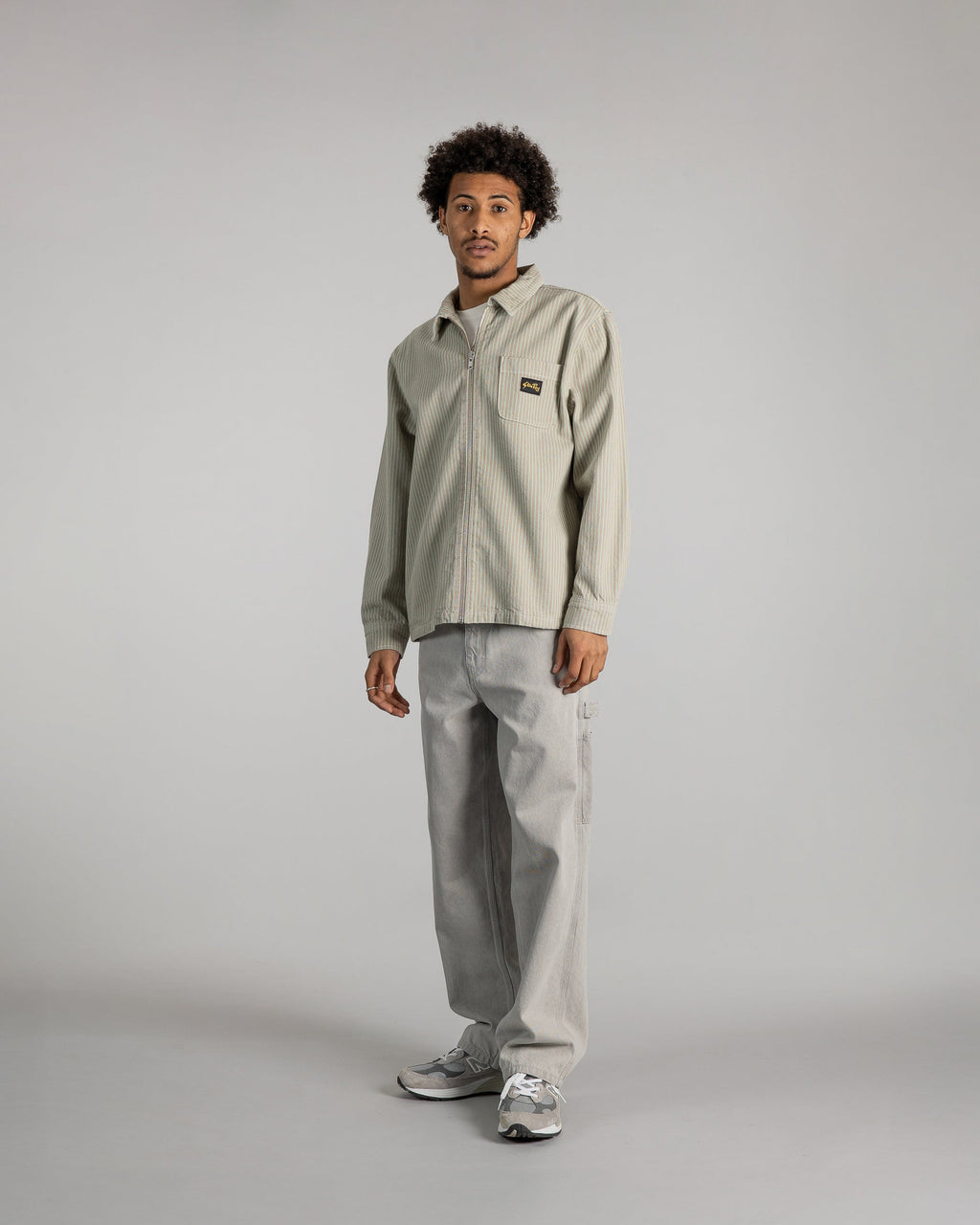 Zip Shirt - Quiet Green Hickory