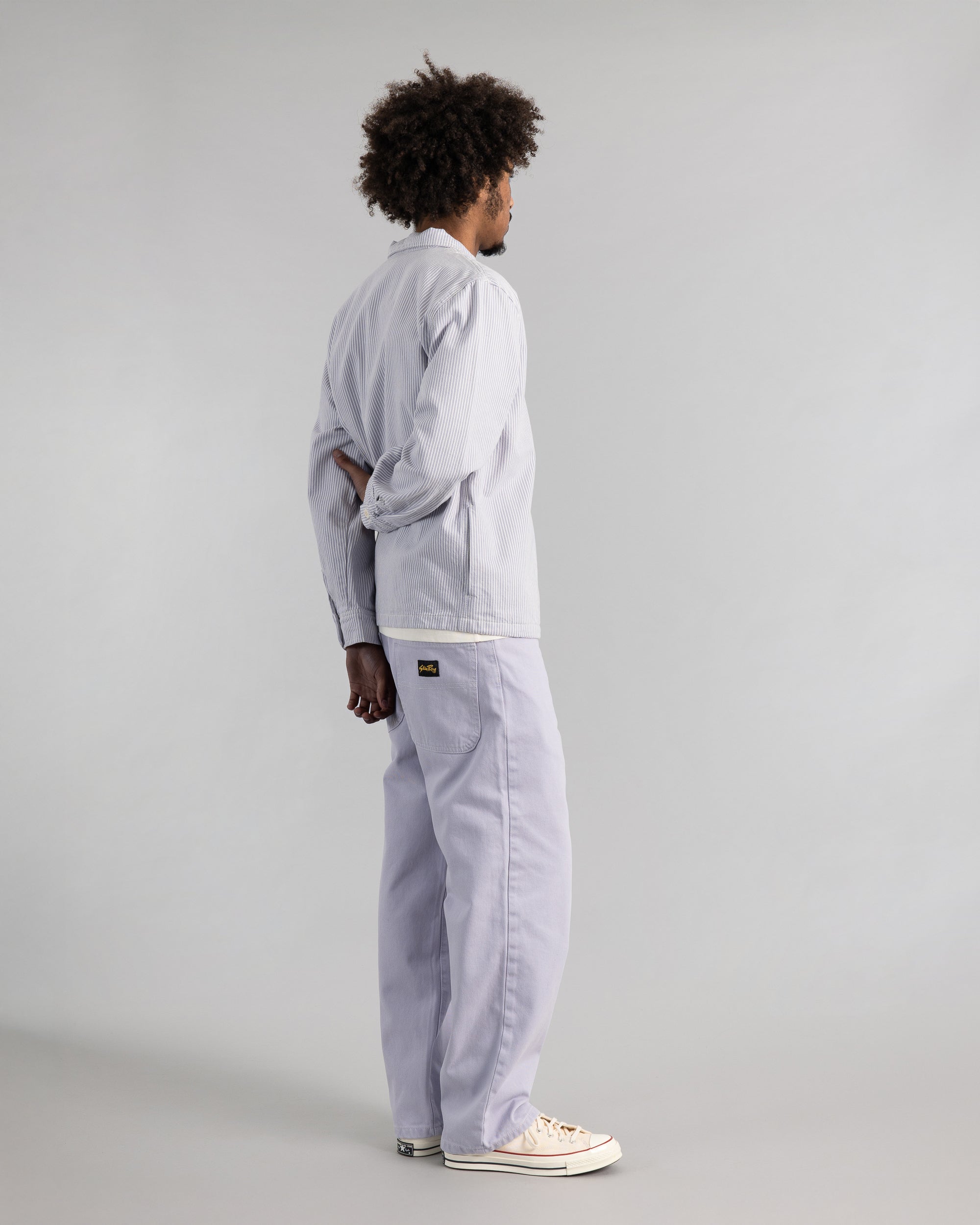 Zip Shirt - Cosmic Purple Hickory