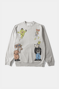 Sweatshirt Stardust Grey Melange