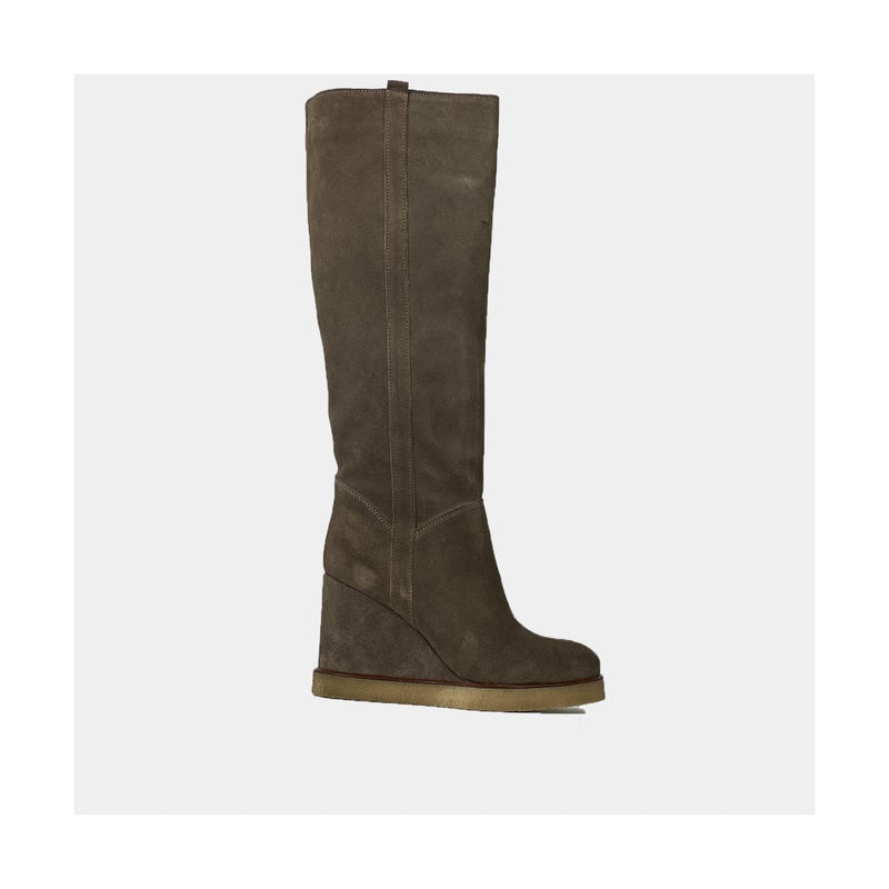 Bottes Ann Tuil Star-Olivia - Velours Taupe