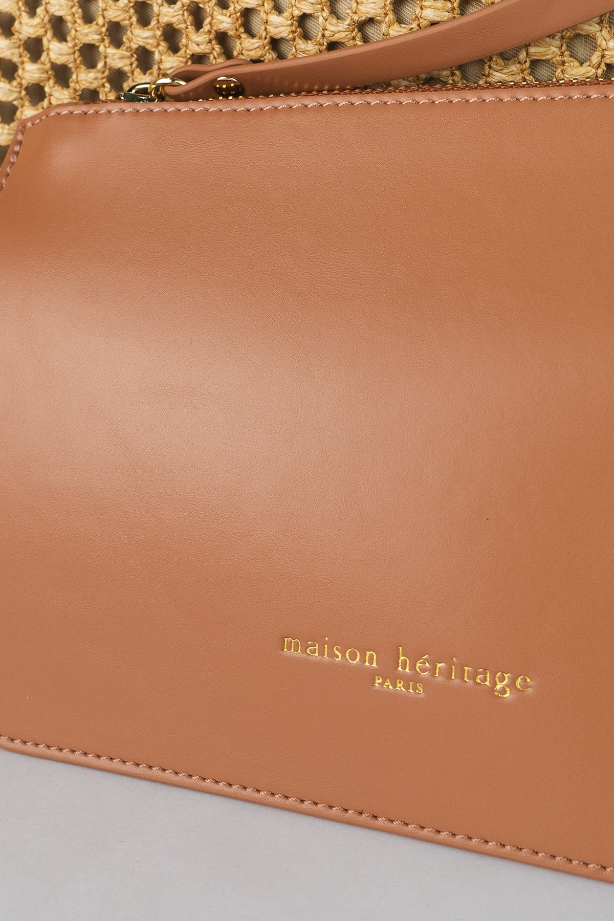 Borsa a mano St Barths - Cammello