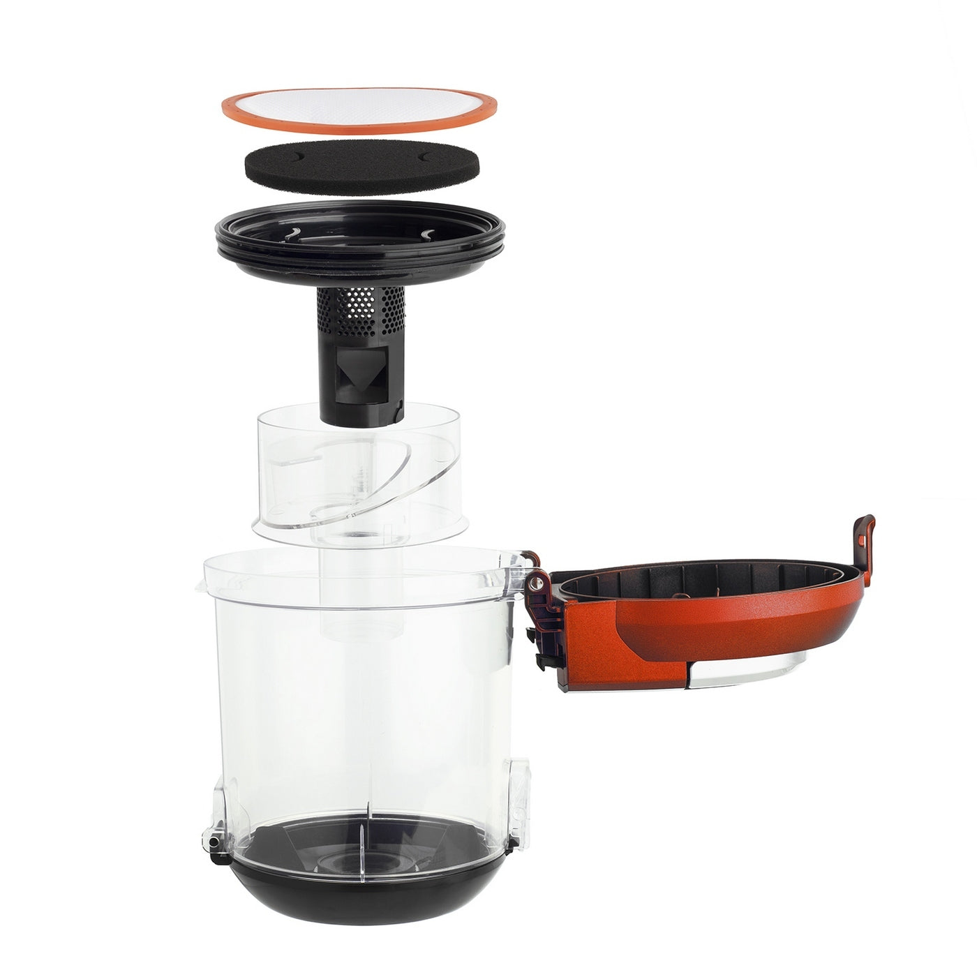 Bagless Vacuum Cleaner - 850W - Red