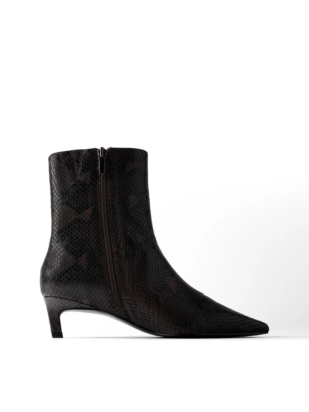 Steal The Show Ankle Boots - Coffee