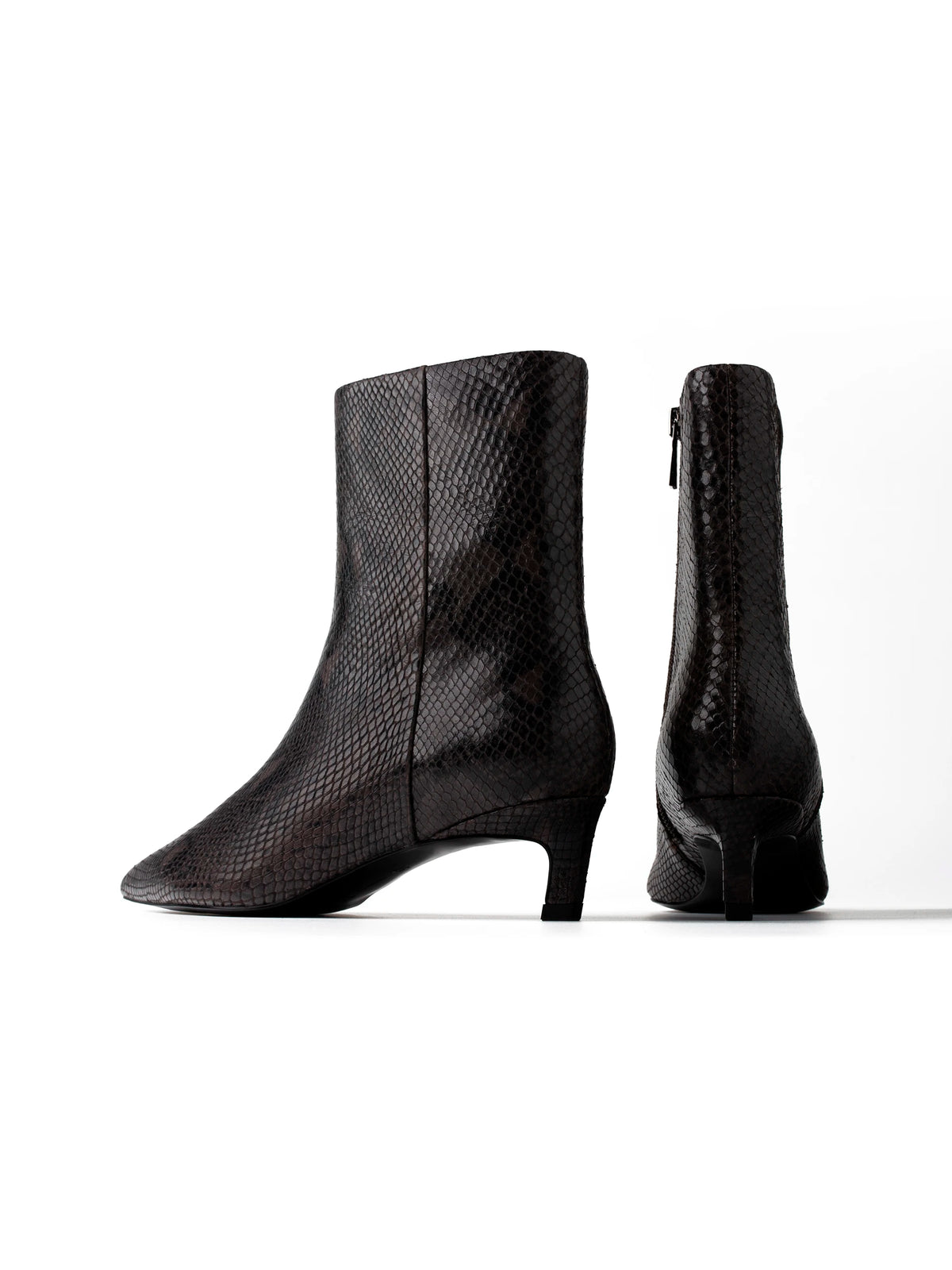 Steal The Show Ankle Boots - Coffee