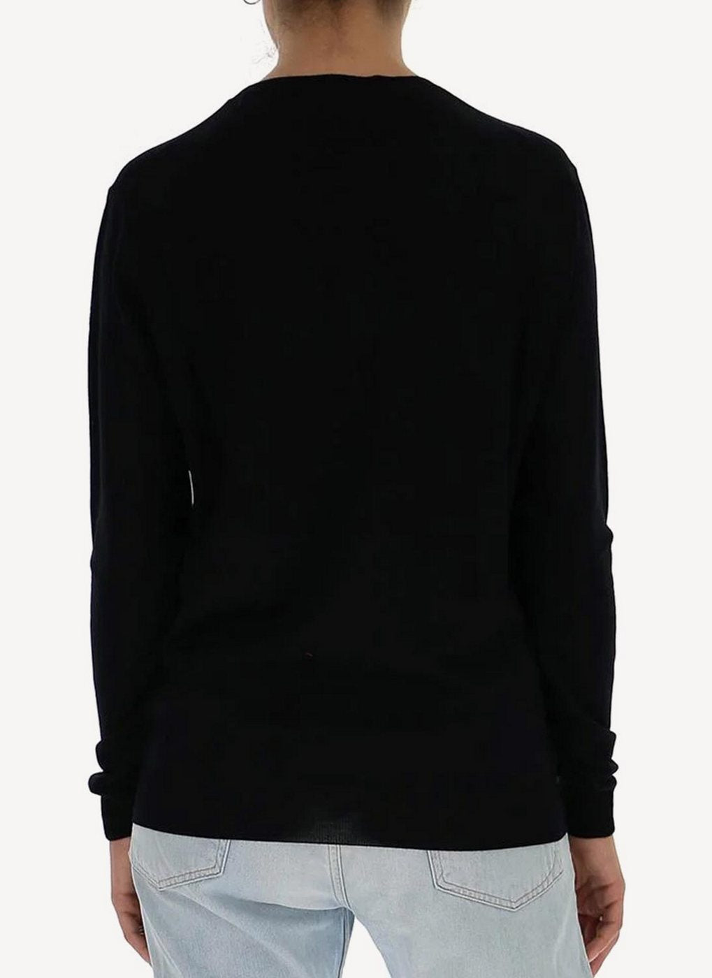Crew Neck Jumper - Grey - Mujer