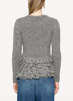 Crew Neck Jumper - Grey - Mujer