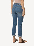 Pantalon Skinny Boyfriend Organic Eco D - Sky Blue - Femme