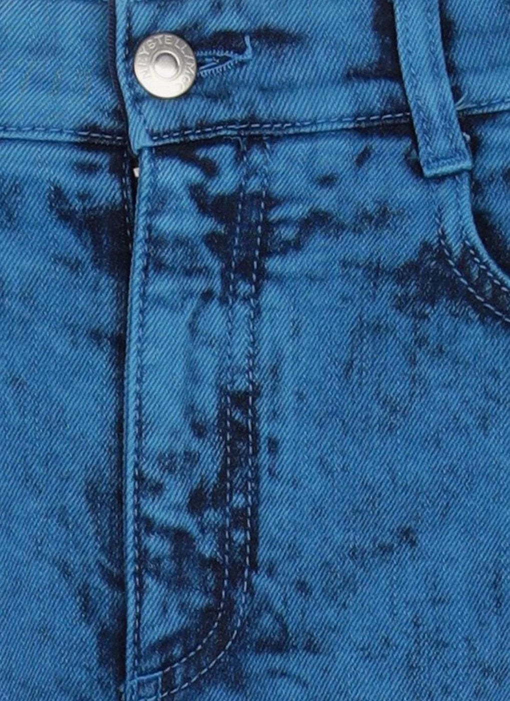 Pantalon Mid Rise Skinny Boyfriend Cobalt Galaxi Wash - Cobalt Galaxi - Femme