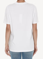 Stella Mc Cartney - Camiseta Man Tangerine - Pure White - Mujer
