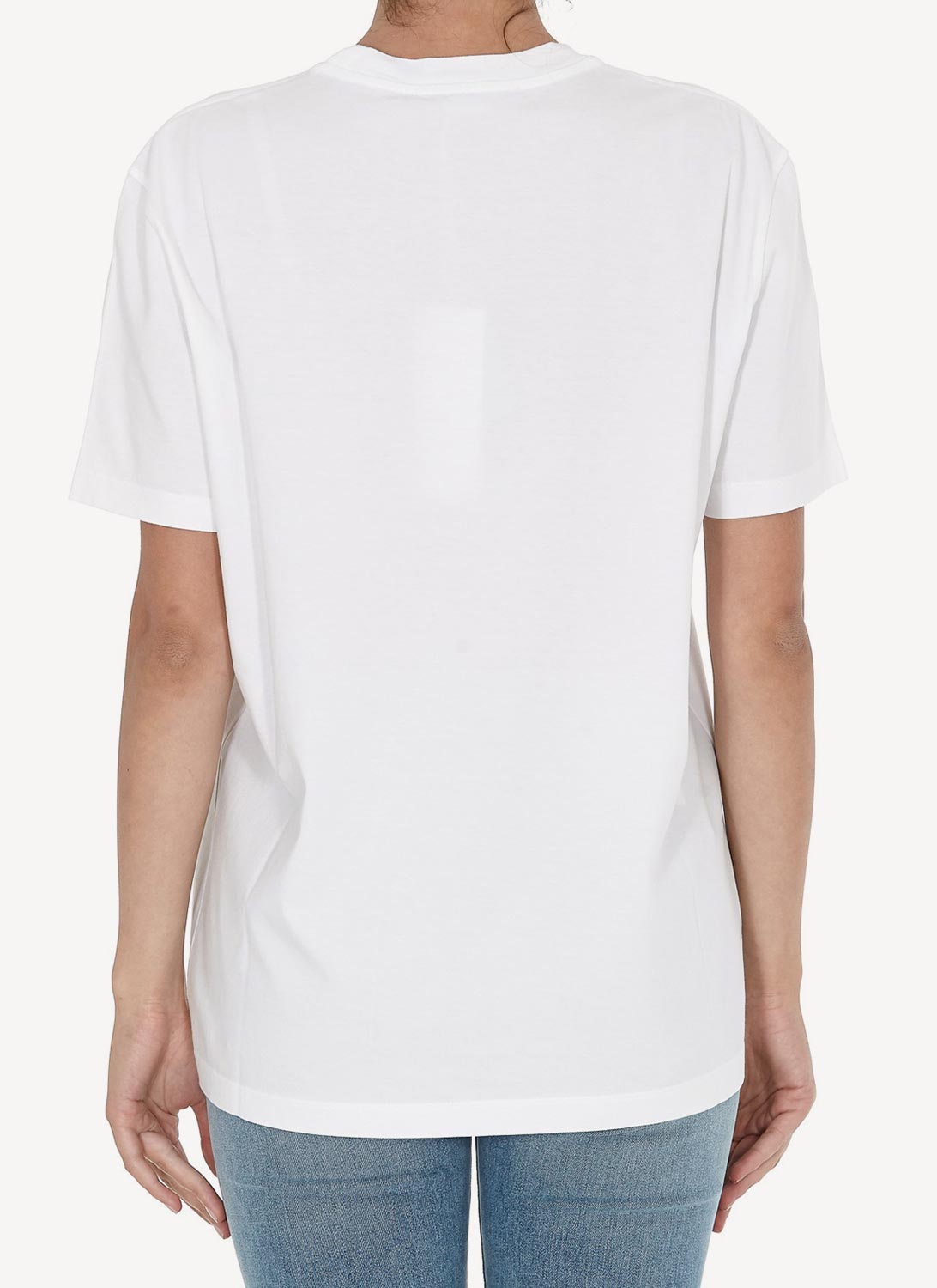 Stella Mc Cartney - Camiseta Man Tangerine - Pure White - Mujer